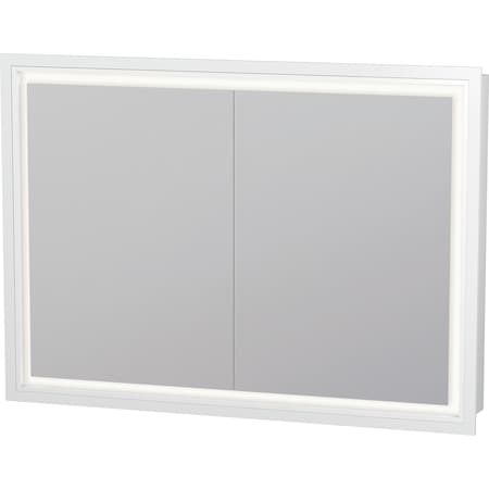 Duravit L-Cube Mirror Cabinet With Lighting Lc765200000 LC765200000
